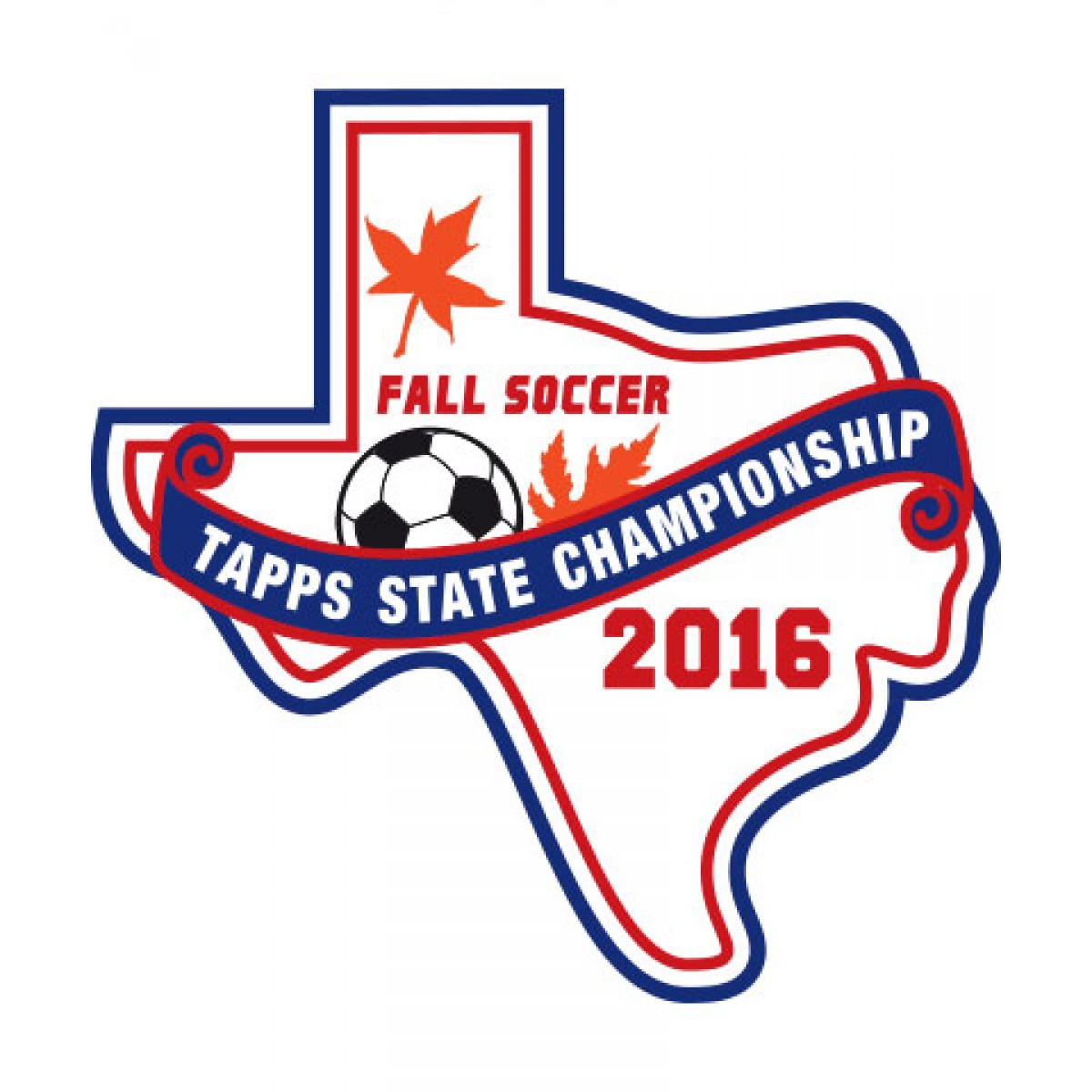 Felt 2016 TAPPS Fall Soccer State Patch