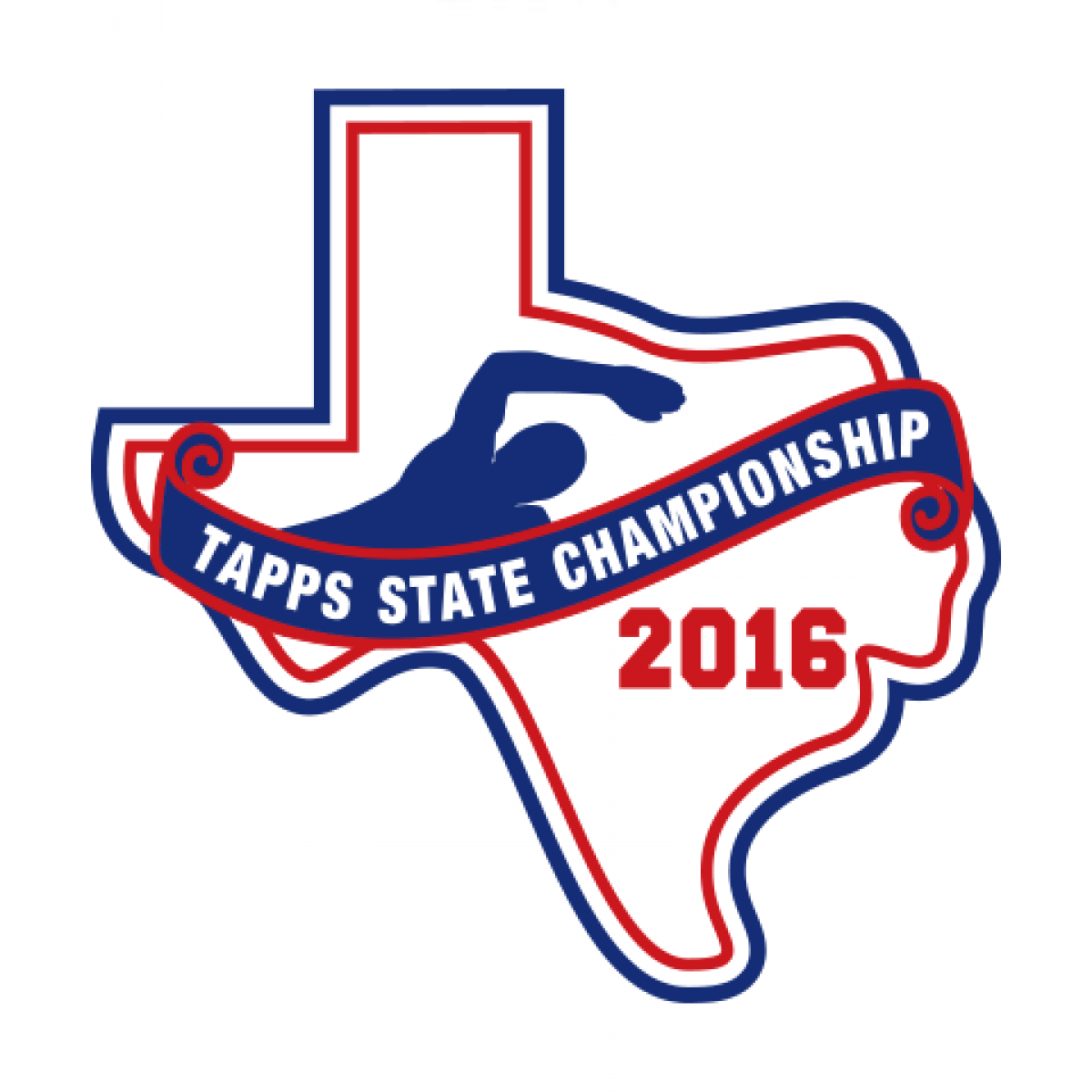 Chenille 2016 TAPPS Swim State Patch