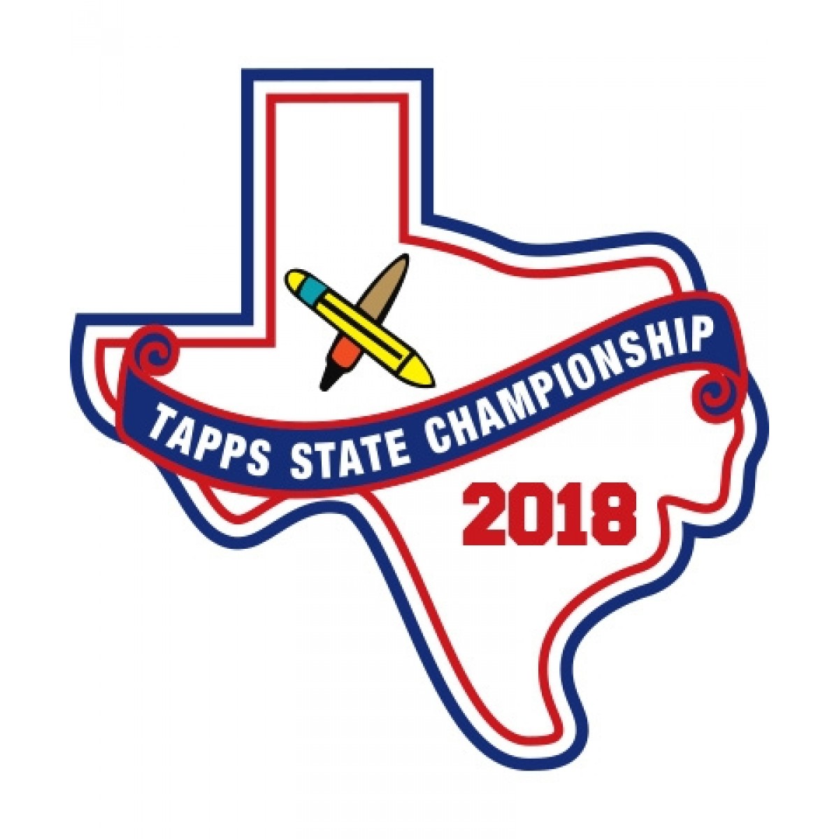 Felt 2018 TAPPS Academic State Patch