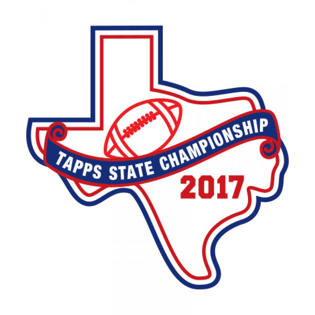 Felt 2017 TAPPS Football State Patch