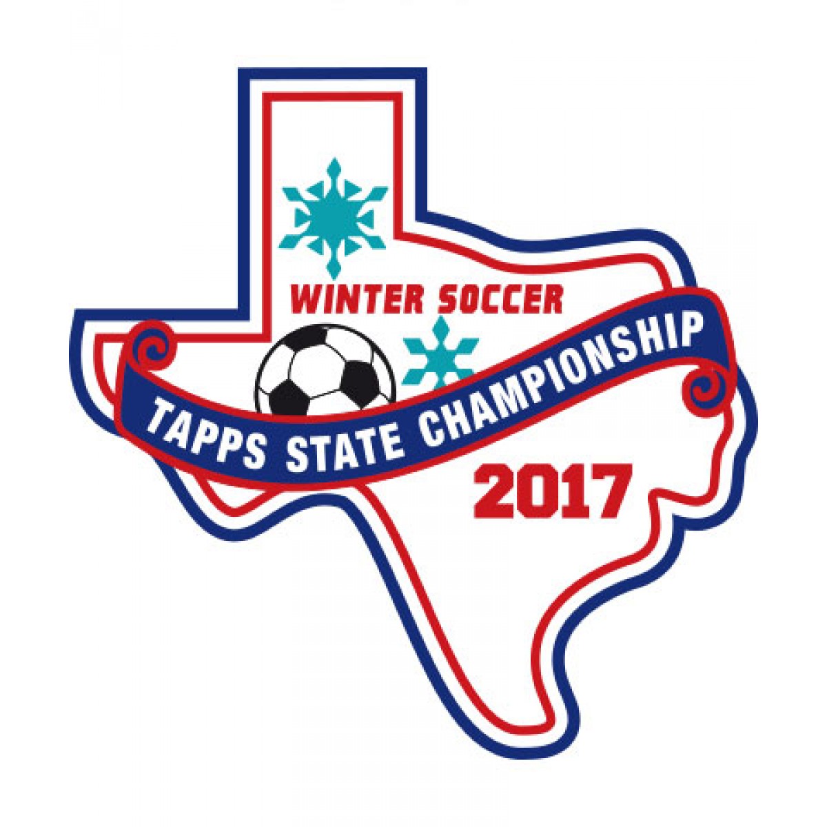 Felt 2017 TAPPS Winter Soccer State Patch