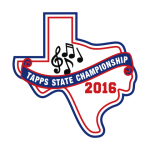 Chenille TAPPS 2016 Music State Patch