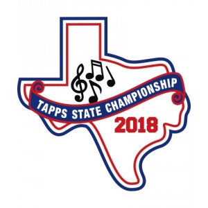 Chenille 2018 TAPPS Music State Patch