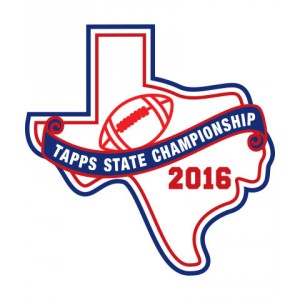 Felt 2016 TAPPS Football State Patch