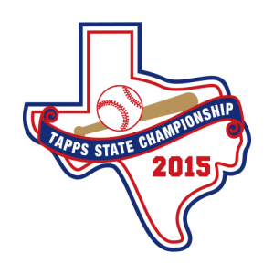 Felt TAPPS 2015 Baseball State Patch