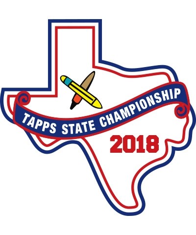 Chenille 2018 TAPPS Academic State Patch