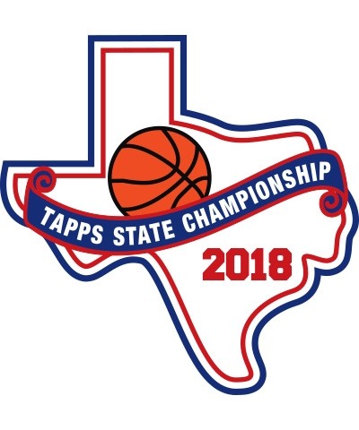 Felt 2018 TAPPS Basketball State Patch