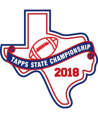 Chenille 2018 TAPPS Football State Patch