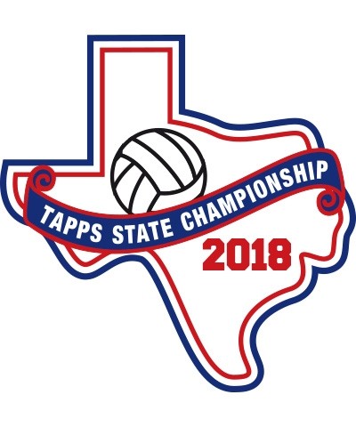 Chenille 2018 TAPPS Volleyball State Patch